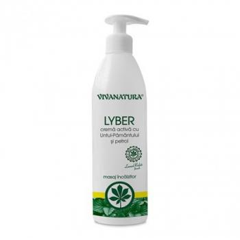 Crema lyber antireumatica cu untul pamantului si petrol cu pompita 500 ml VIVA NATURA