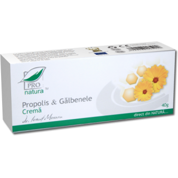 Crema propolis & galbenele 40 ml PRO NATURA