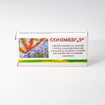 Conimed s crema solida (supozitoare) 1.5 gr 10 gr CONIMED