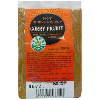 Curry picant 100 gr HERBALSANA