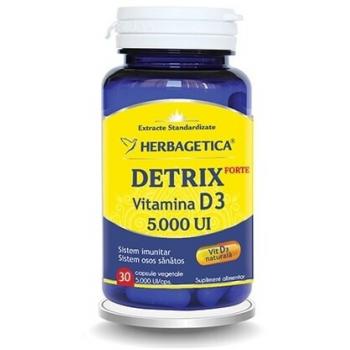 Detrix forte vitamina d3 5000ui  30 cps HERBAGETICA