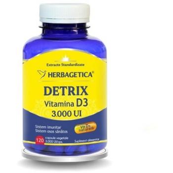 Detrix vitamina d3 3000ui cps vegetale 120 cps HERBAGETICA