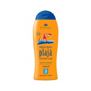 Emulsie pentru plaja rezistenta la apa spf 30 cu ulei de catina 200 ml COSMETIC PLANT