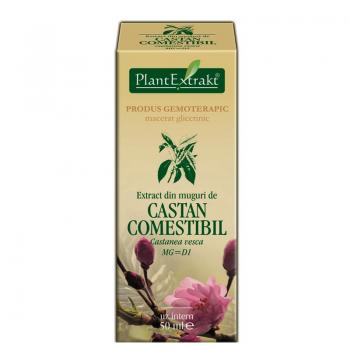 Extract din muguri de castan comestibil - castanea vesca mg=d1 50 ml PLANTEXTRAKT