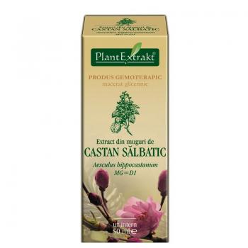 Extract din muguri de castan salbatic - aesculus hippocastanum mg=d1 50 ml PLANTEXTRAKT