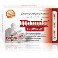 Extract purificat de rasina mumie cu ginseng-capsule