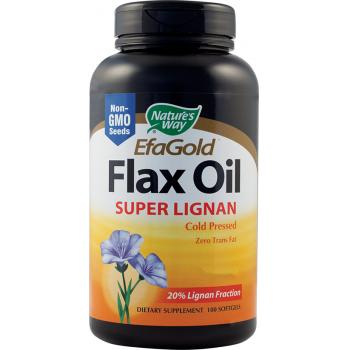 Flax oil super lignan 100 cps NATURES WAY