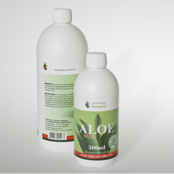 Gel organic de aloe vera  500 ml REMEDIA