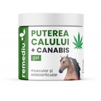 Gel Puterea Calului cu Canabis 250gr REMEDIU
