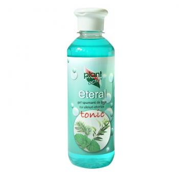 Gel spumant de baie cu uleiuri eterice tonic 340 ml PLANT ACTIV