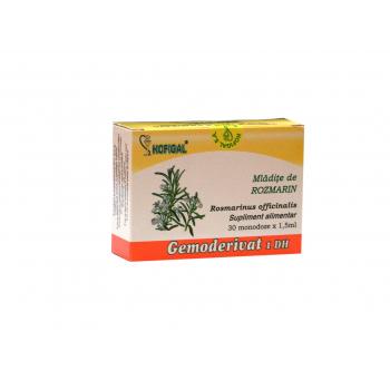 Gemoderivat din mladite de rozmarin - monodoze 30 ml HOFIGAL