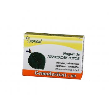 Gemoderivat din muguri de mesteacan pufos - monodoze 30 ml HOFIGAL