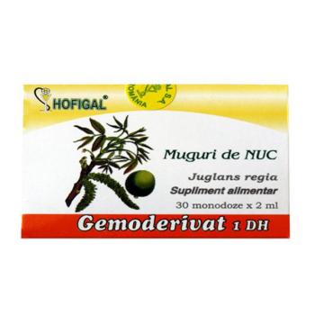 Gemoderivat din muguri de nuc- monodoze 30 ml HOFIGAL