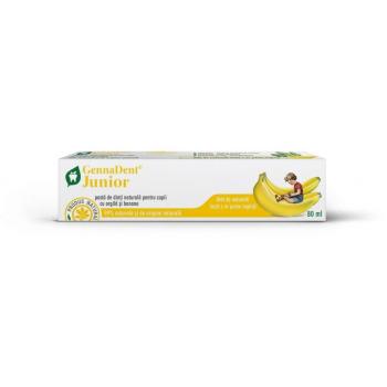 Gennadent pasta dinti junior cu banane 80 gr VIVA NATURA