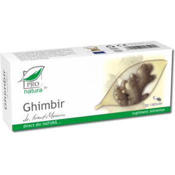 Ghimbir 30 cps PRO NATURA