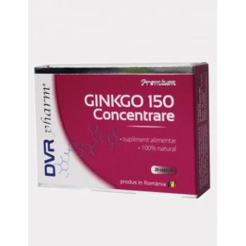 Ginkgo 150mg concentrare  20 cps DVR PHARM