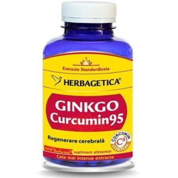 Ginkgo  curcumin 95 120 cps HERBAGETICA