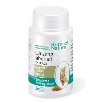 Ginseng siberian 30 cps ROTTA NATURA