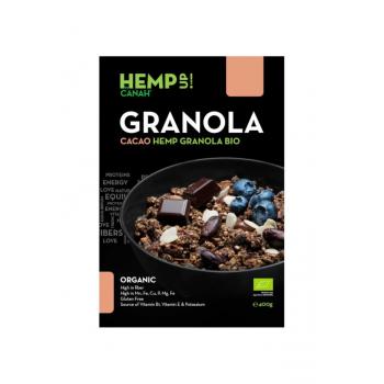 Granola cacao cu canepa eco 400 gr CANAH
