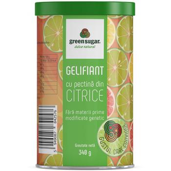 Green sugar gelifiant cu pectina din citrice  340 gr REMEDIA