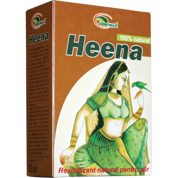 Heena, revitalizant natural pentru par 100 gr AYURMED
