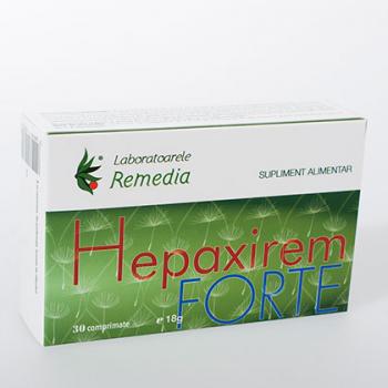 Hepaxirem forte 30 cpr REMEDIA