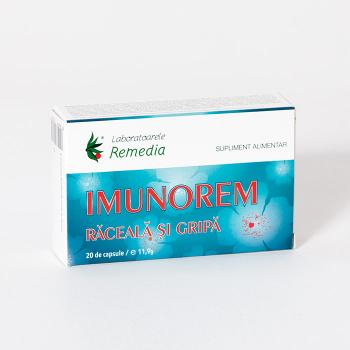 Imunorem raceala si gripa 20 cps REMEDIA