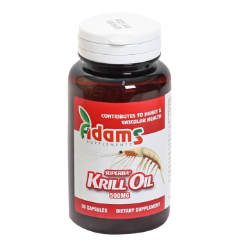 Krill oil 500mg 30 cps ADAMS SUPPLEMENTS