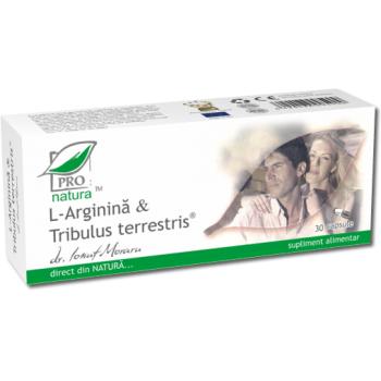 L-arginina & tribulus terrestris 30 cps PRO NATURA