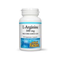 L-arginina 500 mg 90cps NATURAL FACTORS