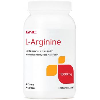 L-arginine 1000mg  90 cps GNC