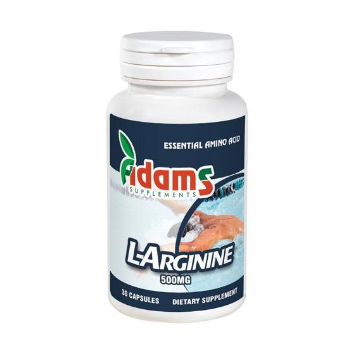 L-arginine 500mg  30 cps ADAMS SUPPLEMENTS