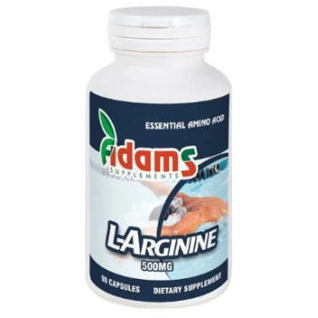L-arginine 500mg  90 cps ADAMS SUPPLEMENTS