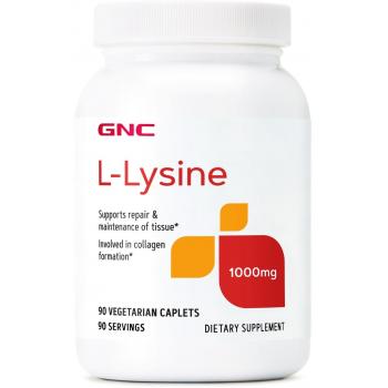 L-lysine 1000mg  90 cpr GNC
