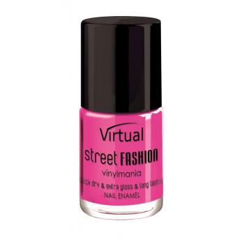 Lac de unghii virtual street fashion electric pink 10 10 gr VIRTUAL STREET FASHION