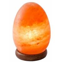 Lampa electrica din sare in forma de ou
