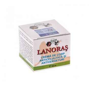 Lanoras, crema anticelulitica si antivergeturi 50 ml CONIMED