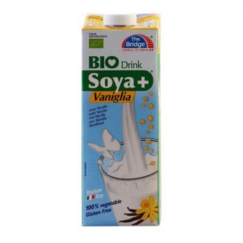Lapte din soia cu vanilie bio 1 ml THE BRIDGE