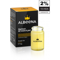 Laptisor de matca pur crud 2% 10-HDA 25gr ALBEENA