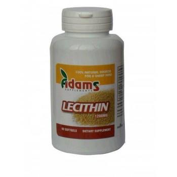 Lecitina 1200mg 60 cps ADAMS SUPPLEMENTS