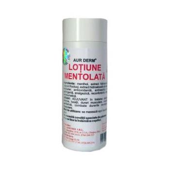 Lotiune mentolata cu ardei iute si conifere 100 ml LAUR MED