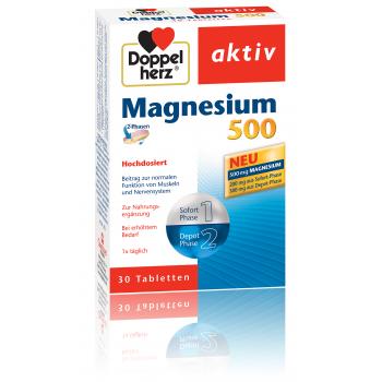 Magnesium 500 30 tbl DOPPEL HERZ
