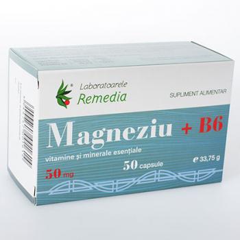 Magneziu + b6 50 cps REMEDIA