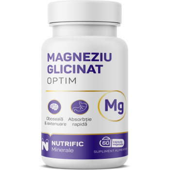 Magneziu glicinat 60 cps vegeta NUTRIFIC