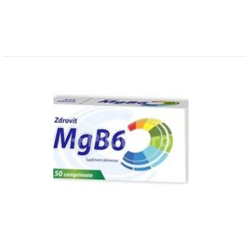 Magneziu +vitamina b6 50 cpr ZDROVIT