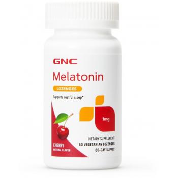 Melatonina 1mg aroma naturala cirese  60 cps GNC