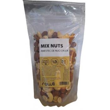 Mix nuts crude- caju migdale alune de padure arahide 250 gr RAWLI