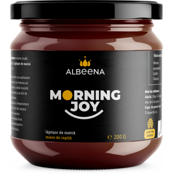 Morning joy - mix crema miere si laptisor de matca 200 ml ALBEENA