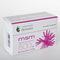 Msm 500 mg  60buc REMEDIA