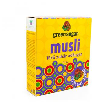 Musli crocant cu green sugar 250 gr REMEDIA